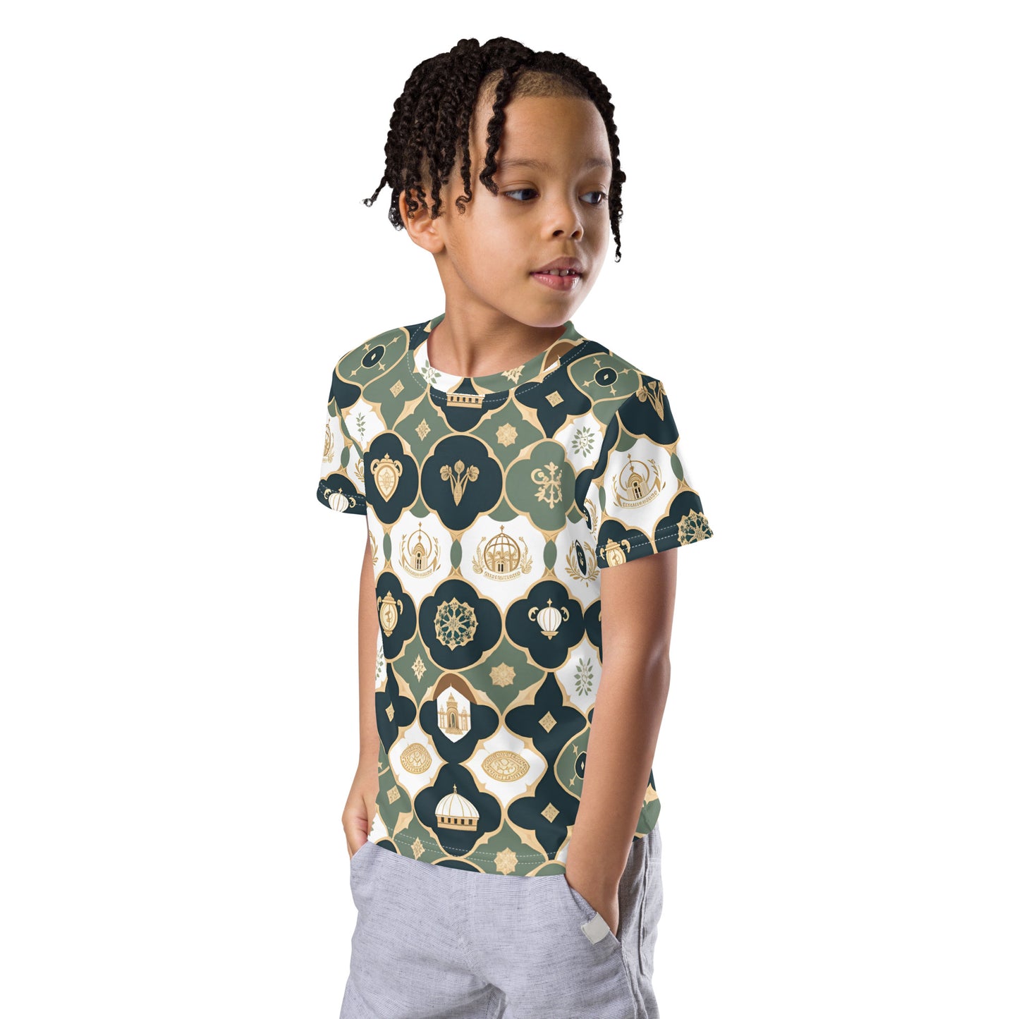 Kids crew neck t-shirt