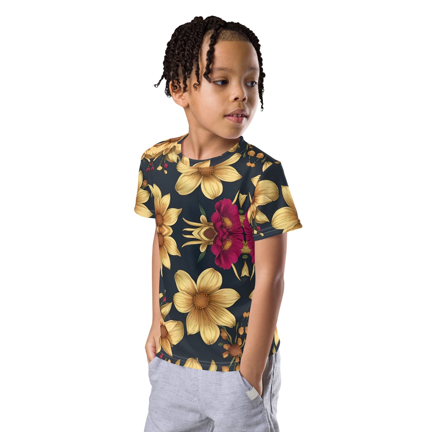 Kids crew neck t-shirt