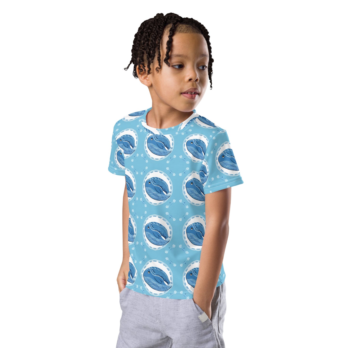 Kids crew neck t-shirt