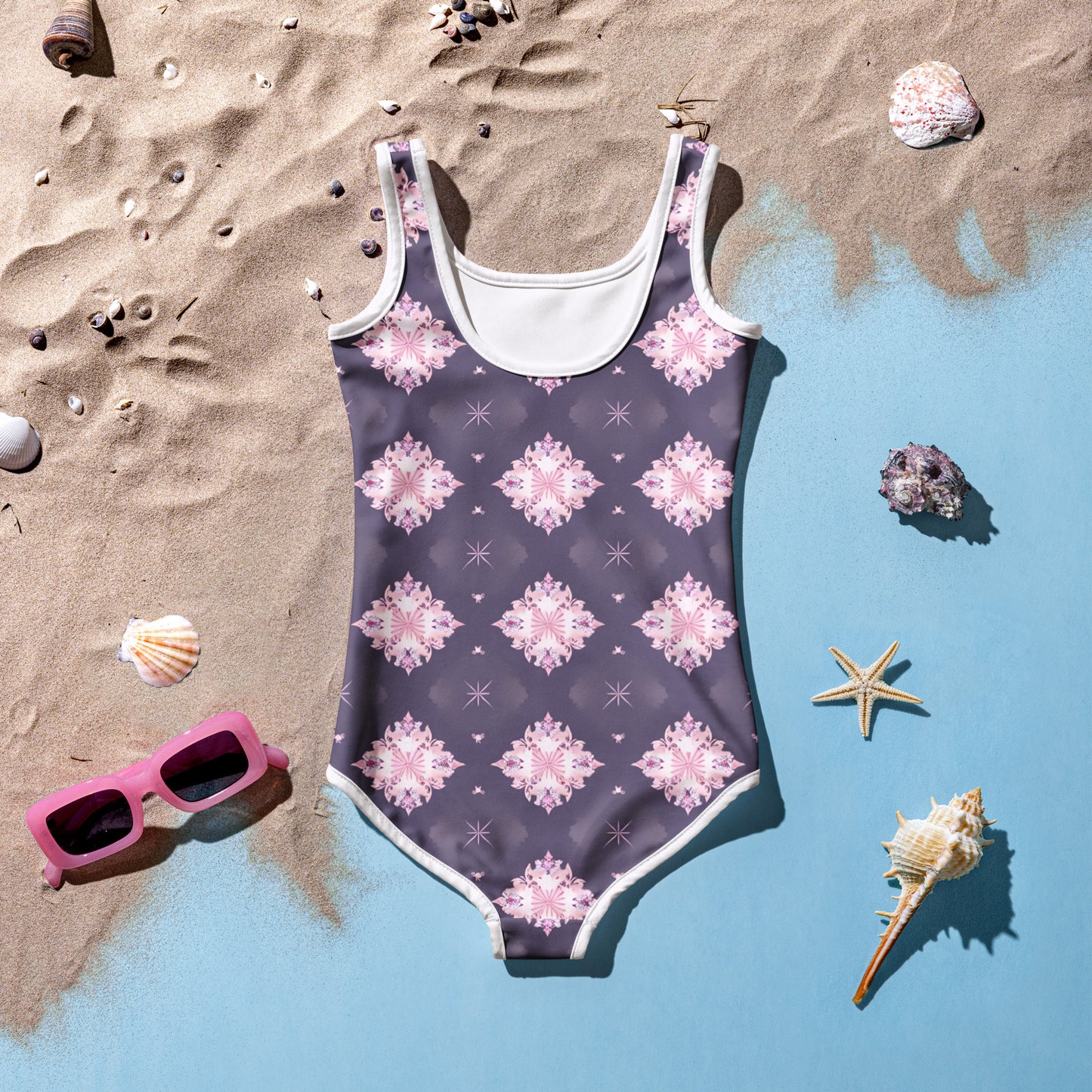 All-Over Print Kids Swimsuit