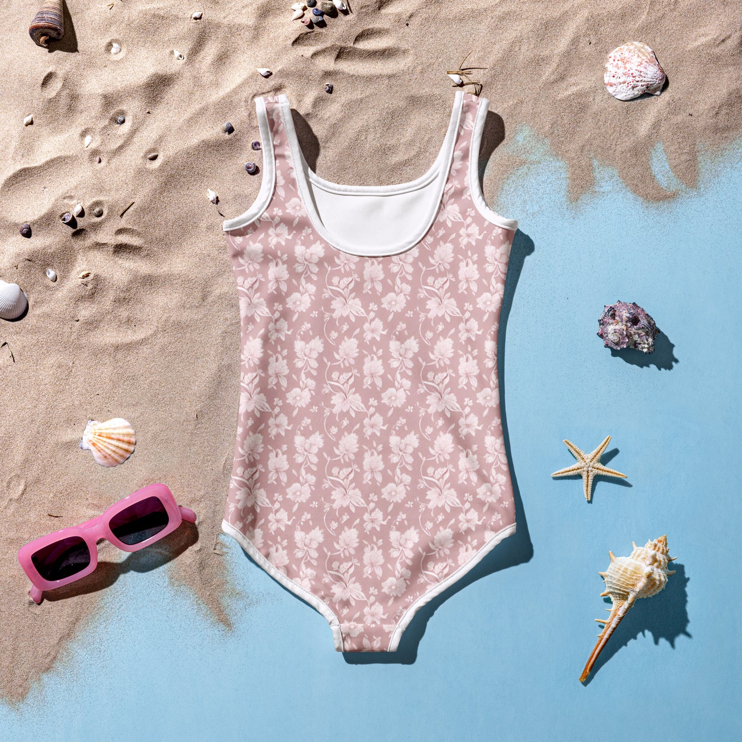 All-Over Print Kids Swimsuit