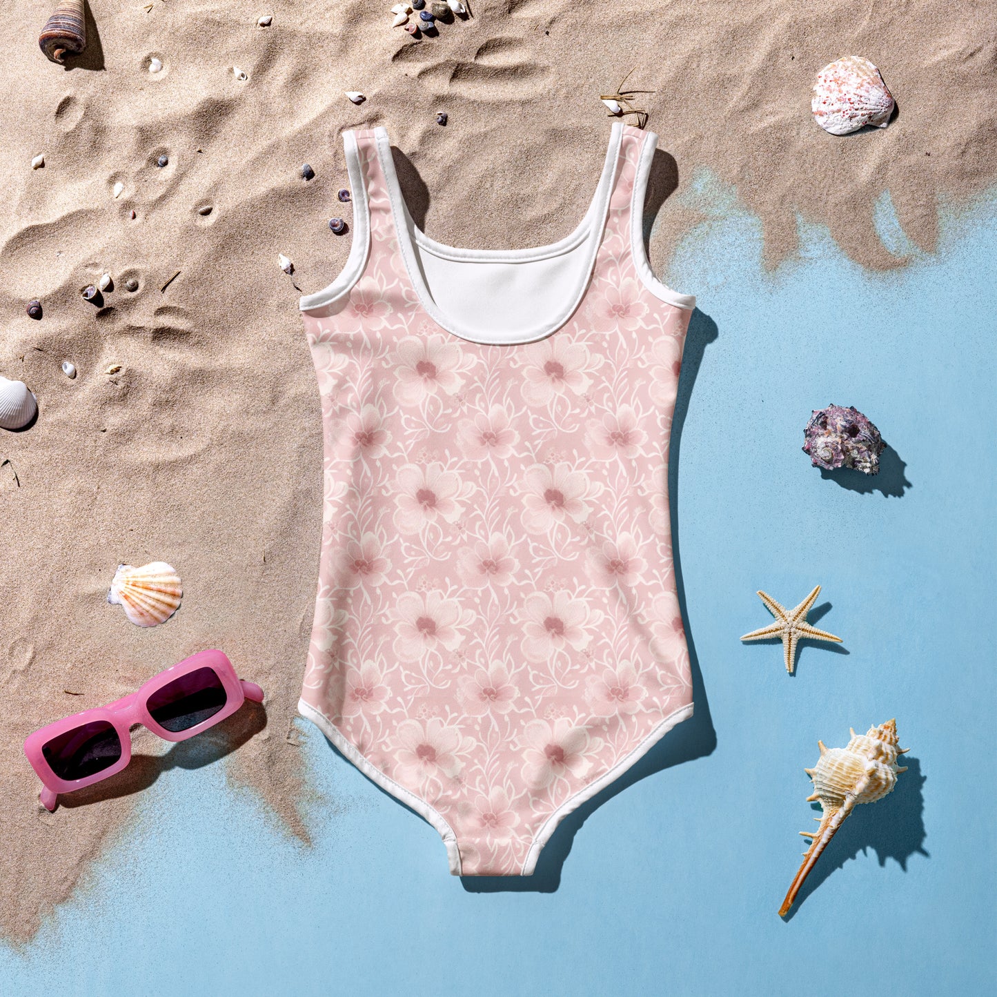 All-Over Print Kids Swimsuit