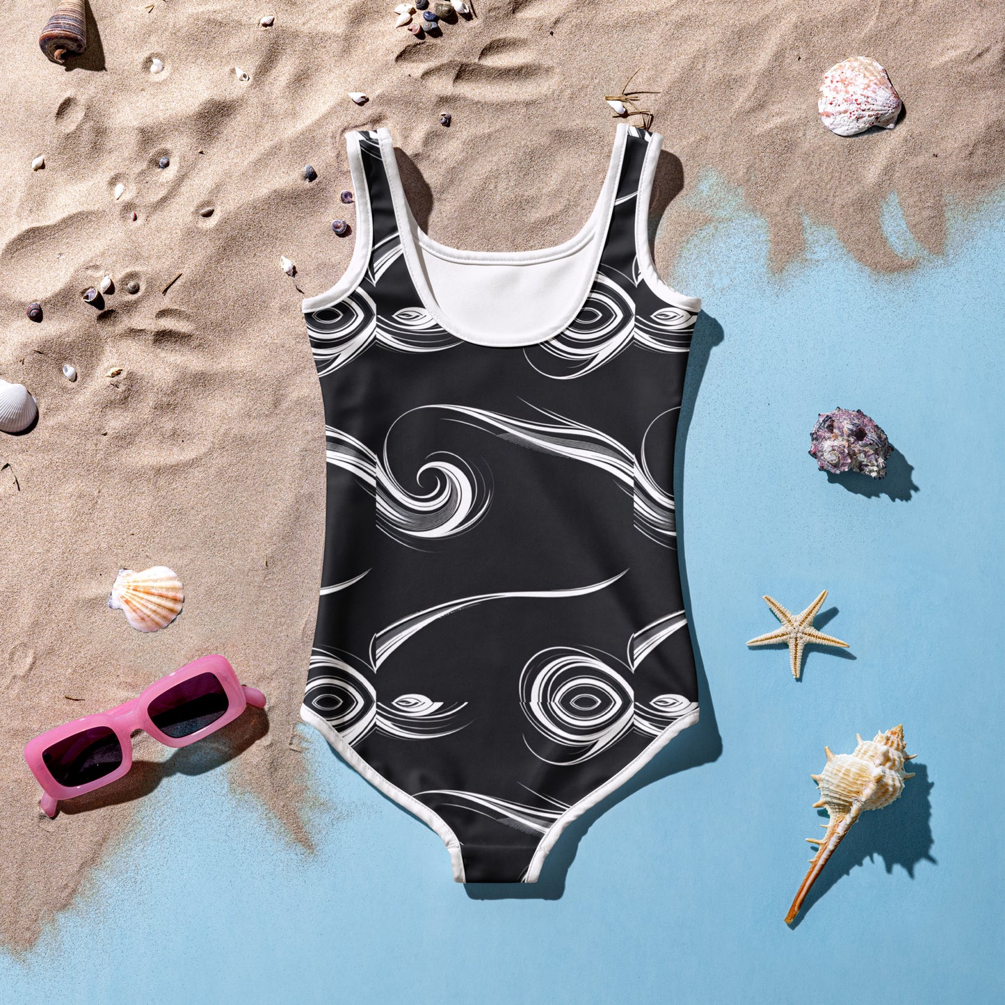 All-Over Print Kids Swimsuit