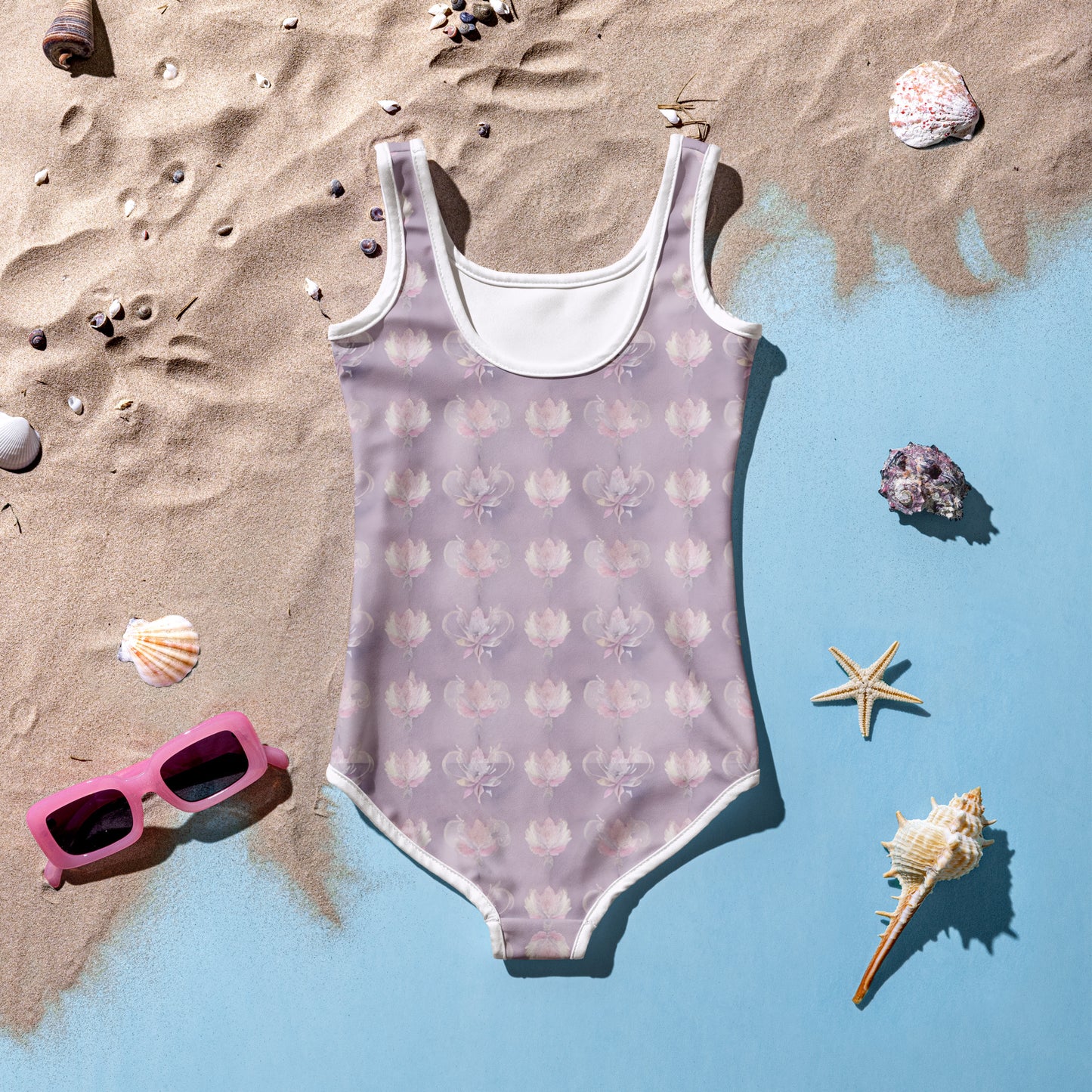 All-Over Print Kids Swimsuit