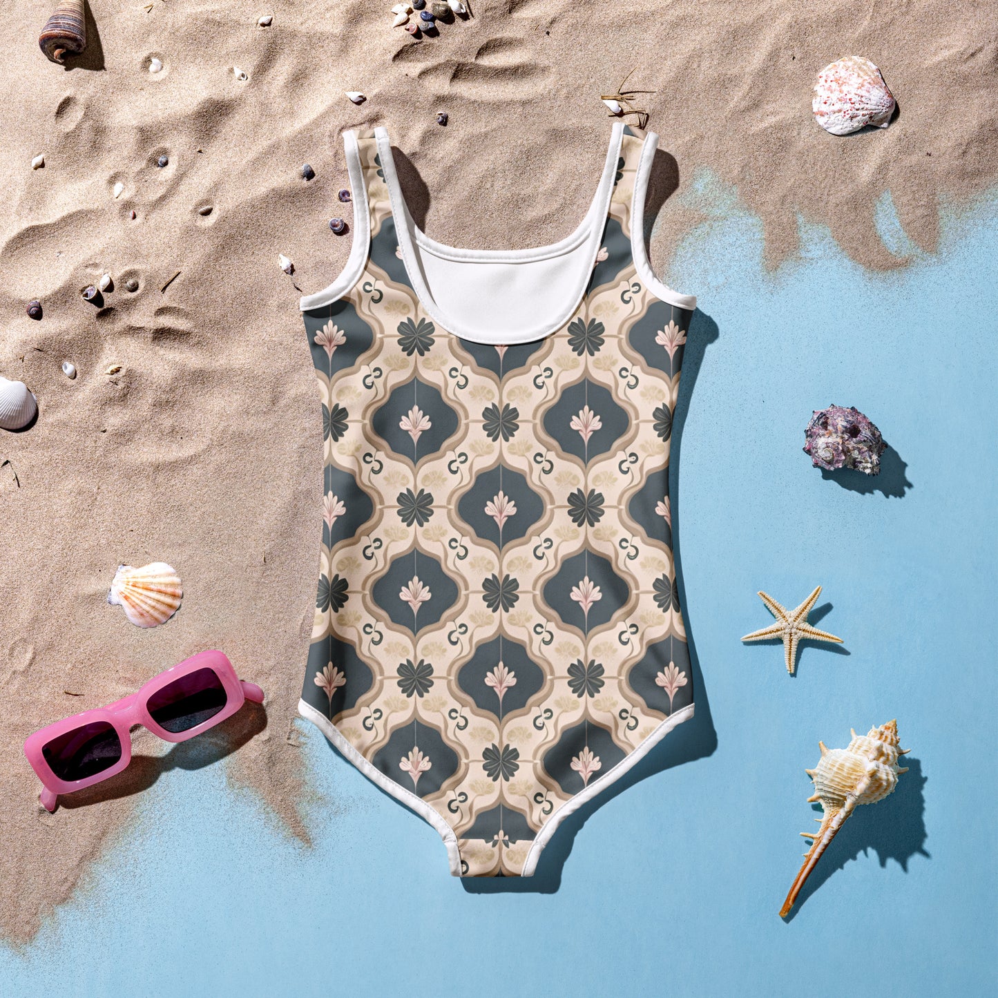 All-Over Print Kids Swimsuit