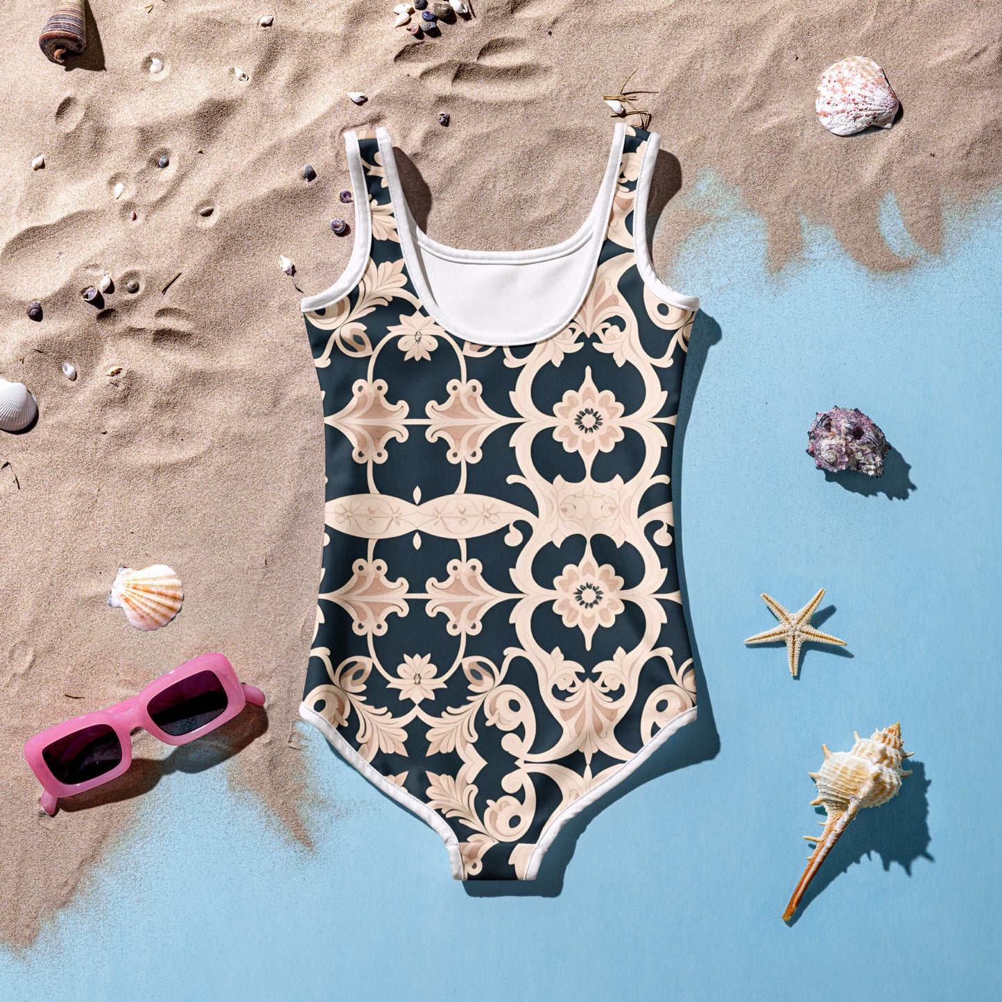 All-Over Print Kids Swimsuit