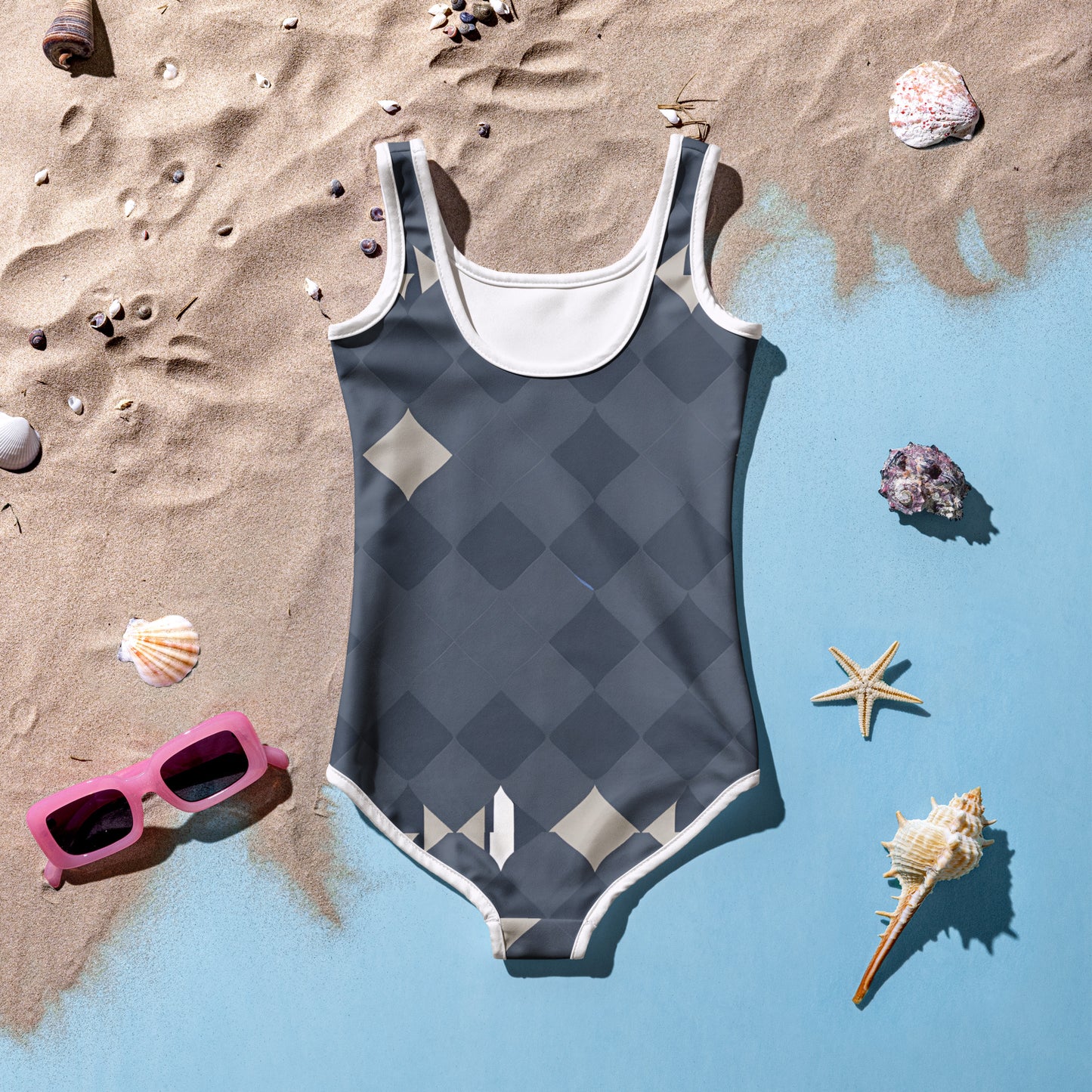 All-Over Print Kids Swimsuit