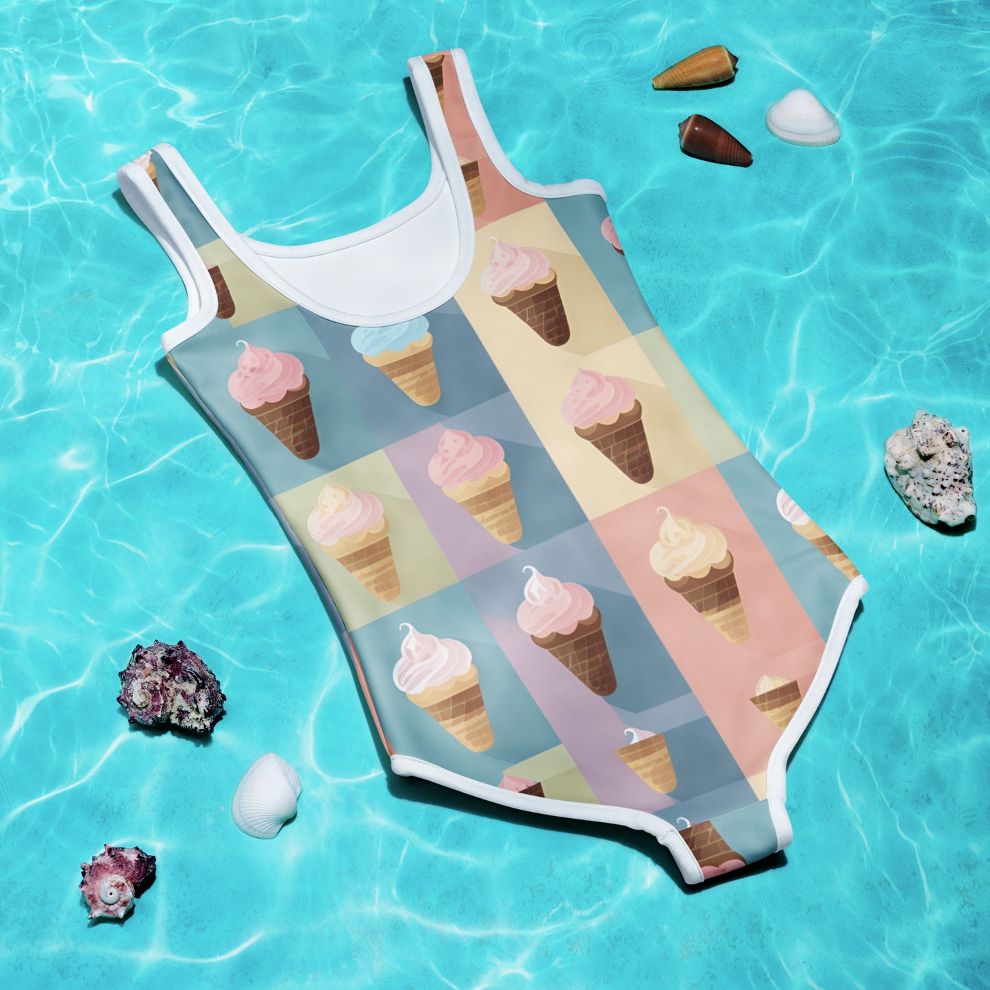 All-Over Print Kids Swimsuit