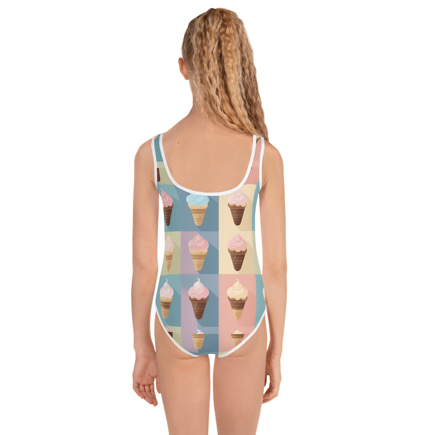 All-Over Print Kids Swimsuit