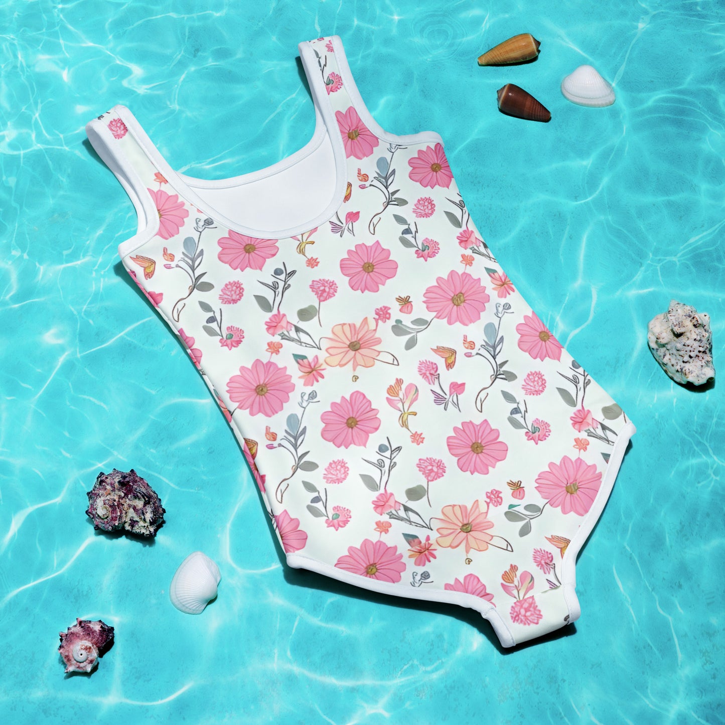 All-Over Print Kids Swimsuit