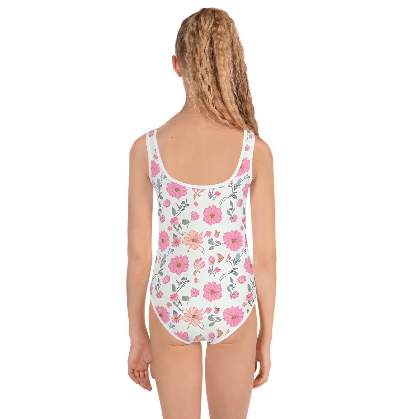 All-Over Print Kids Swimsuit