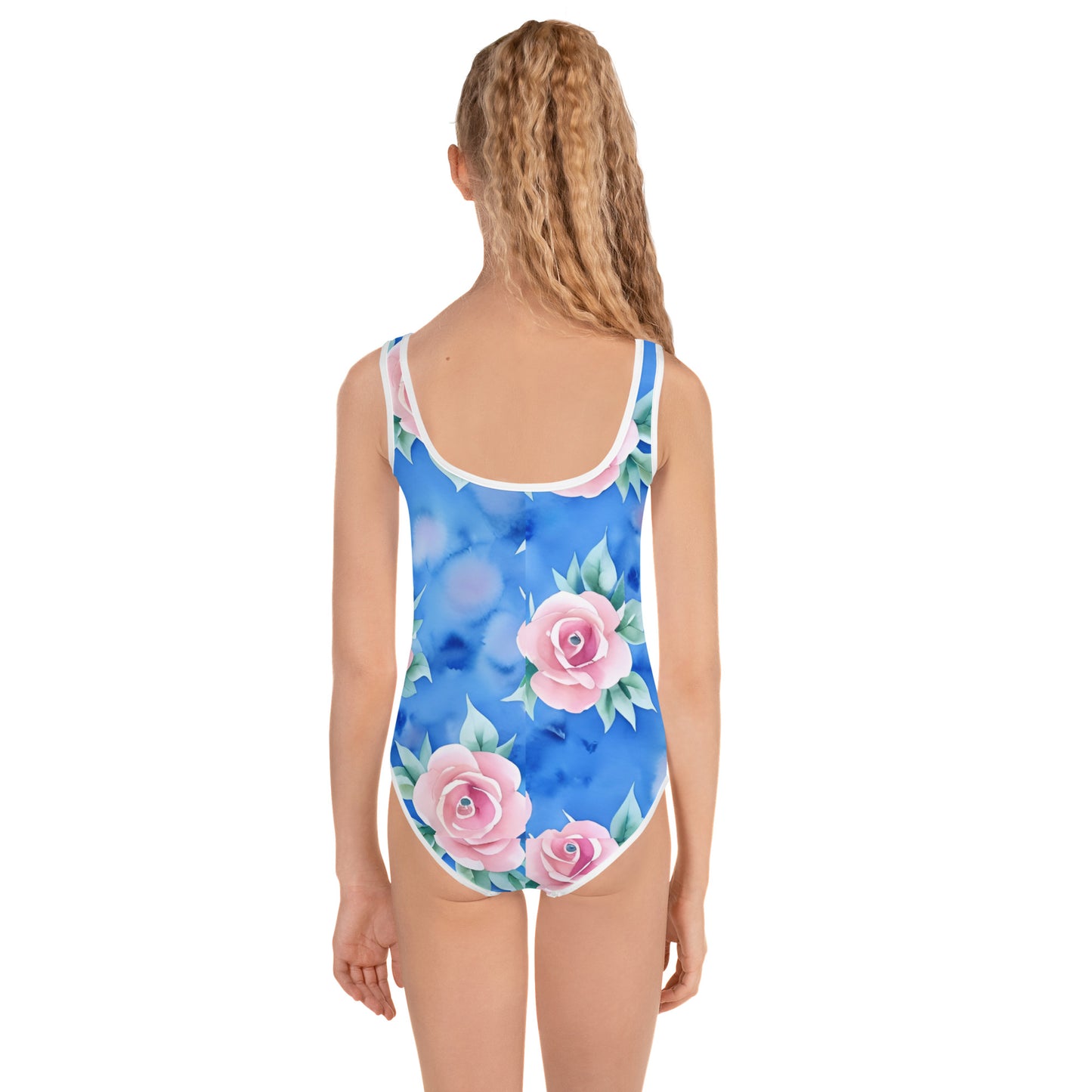 All-Over Print Kids Swimsuit