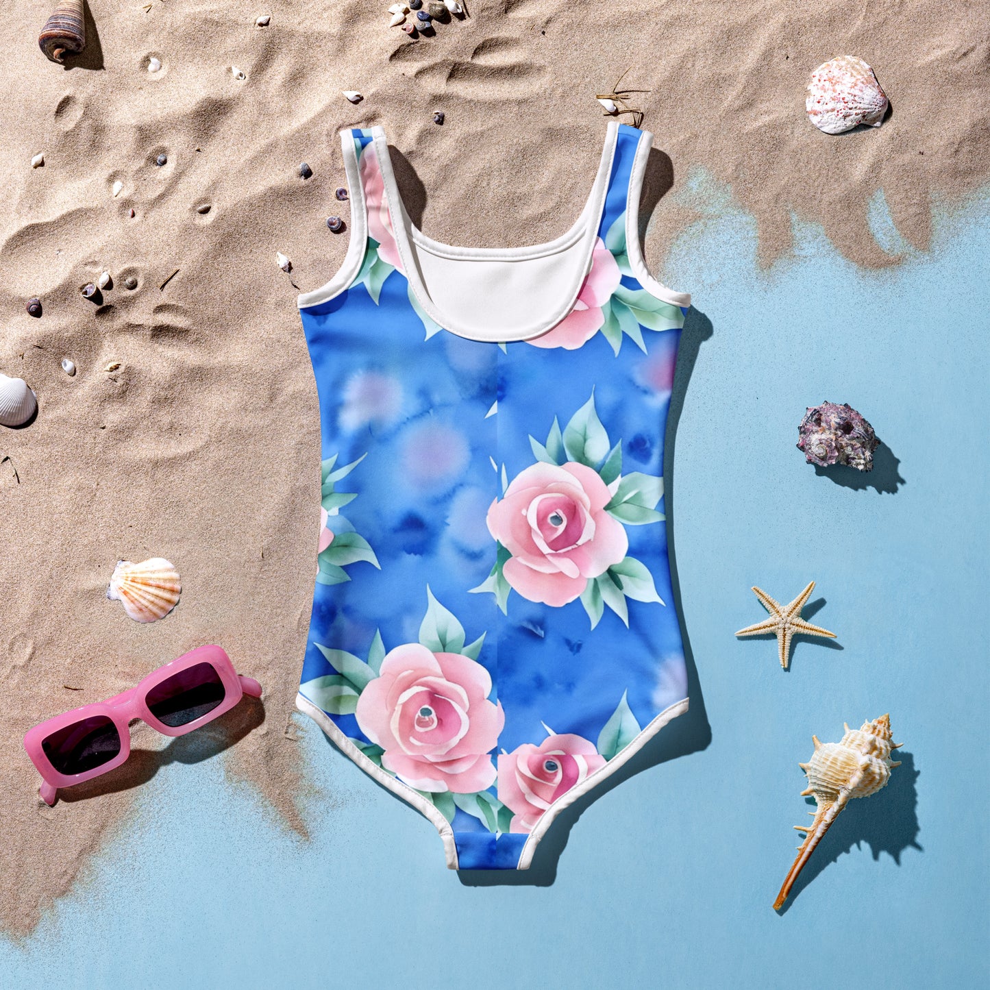 All-Over Print Kids Swimsuit