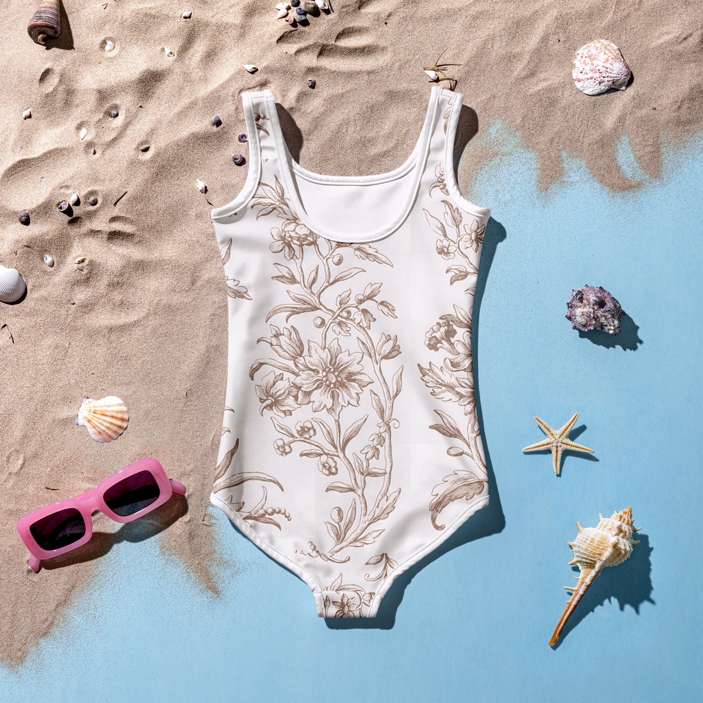 All-Over Print Kids Swimsuit