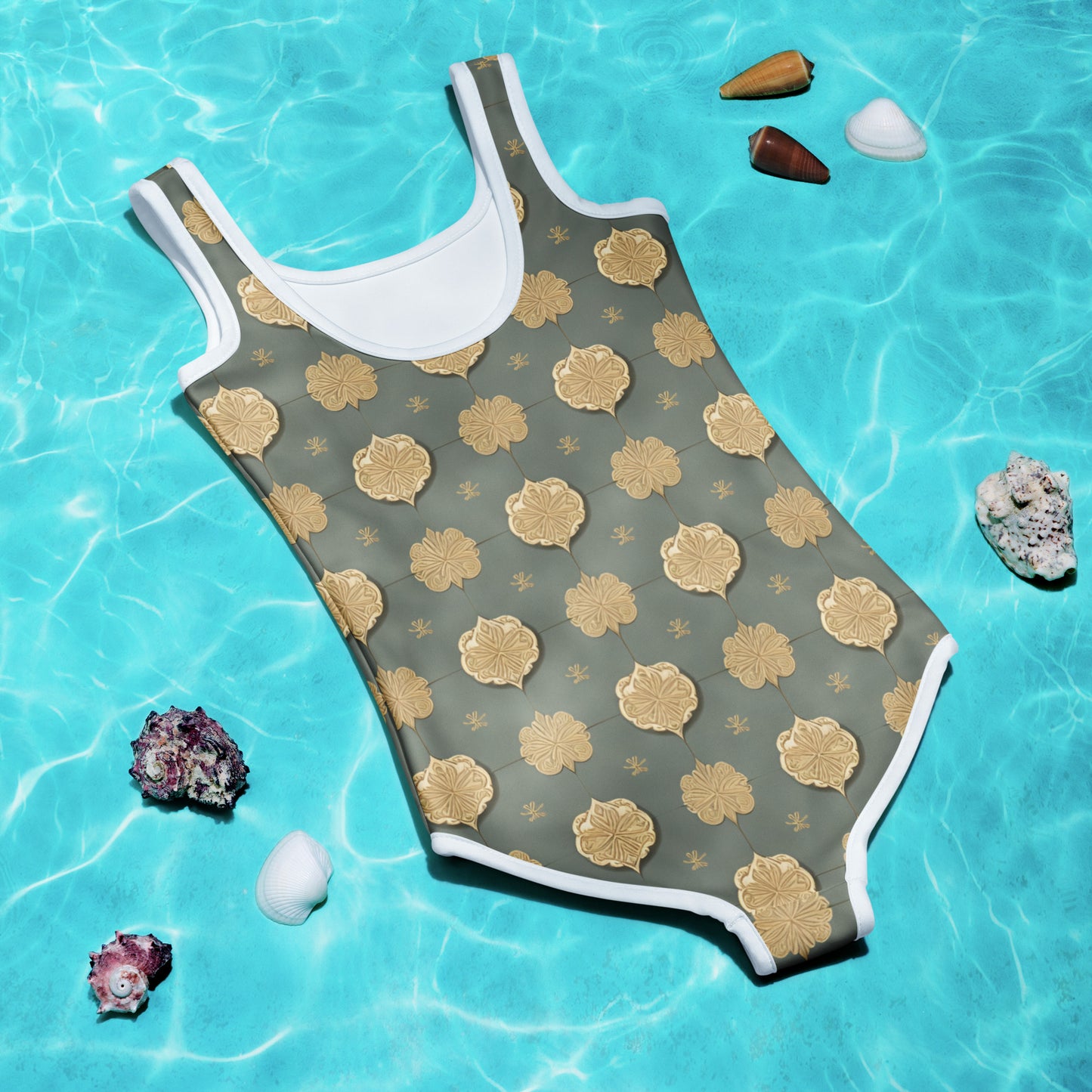 All-Over Print Kids Swimsuit