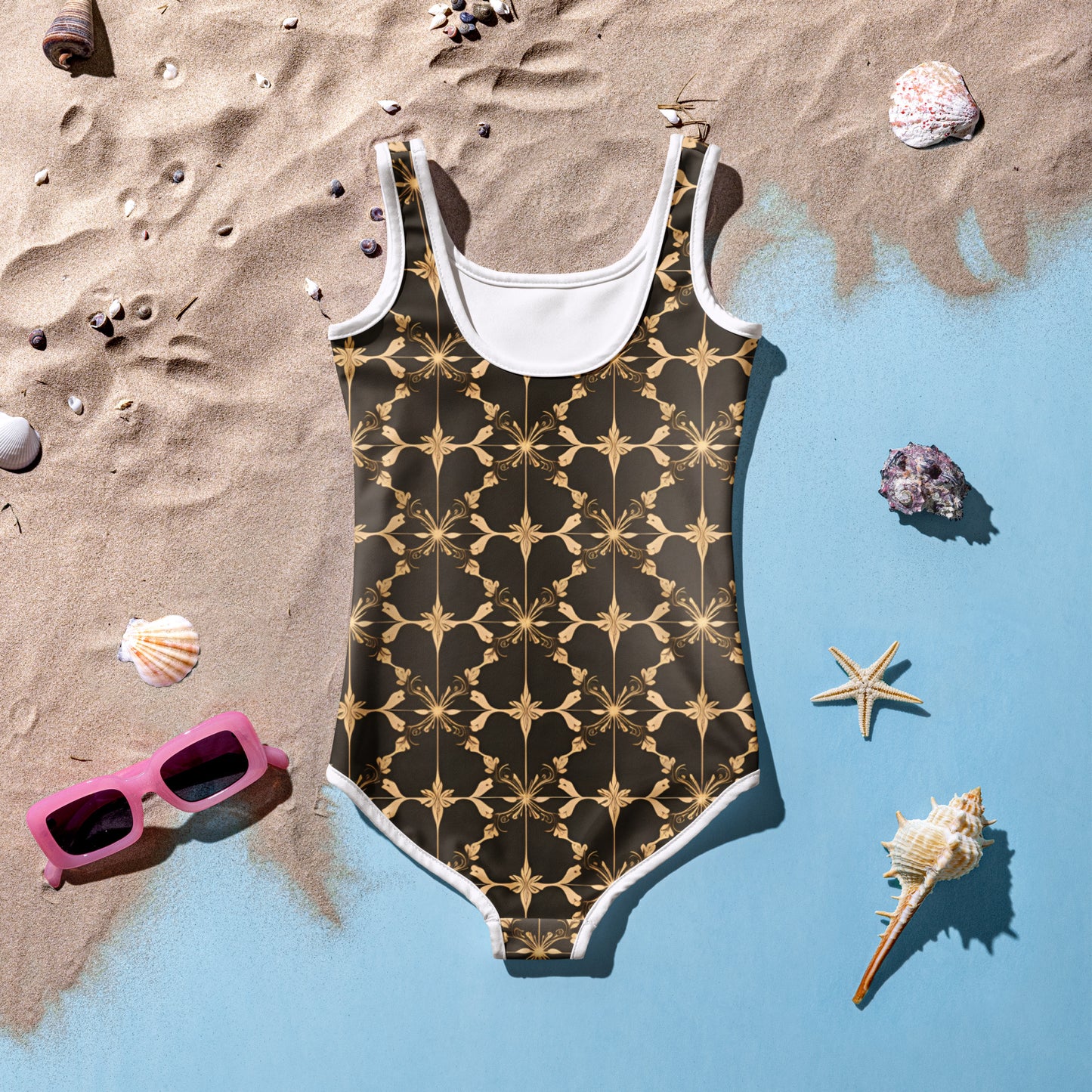 All-Over Print Kids Swimsuit