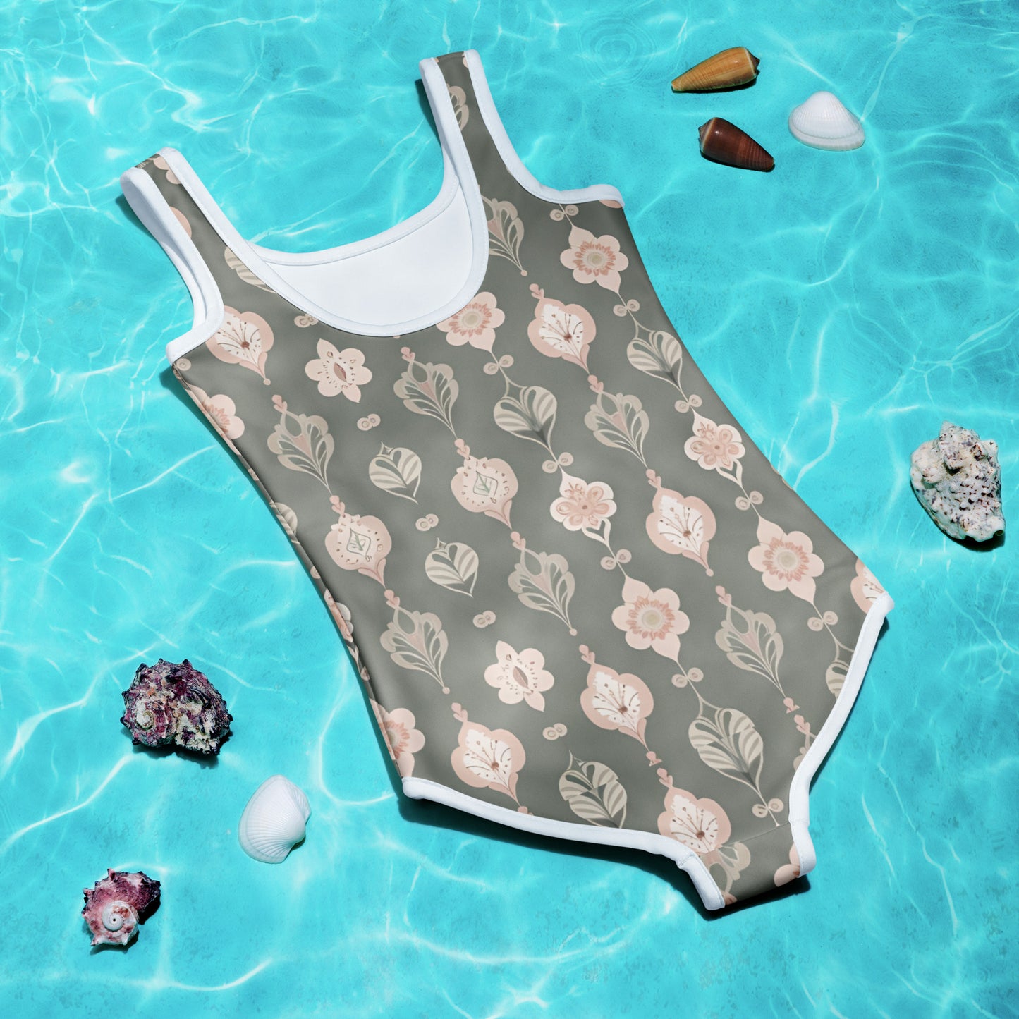 All-Over Print Kids Swimsuit