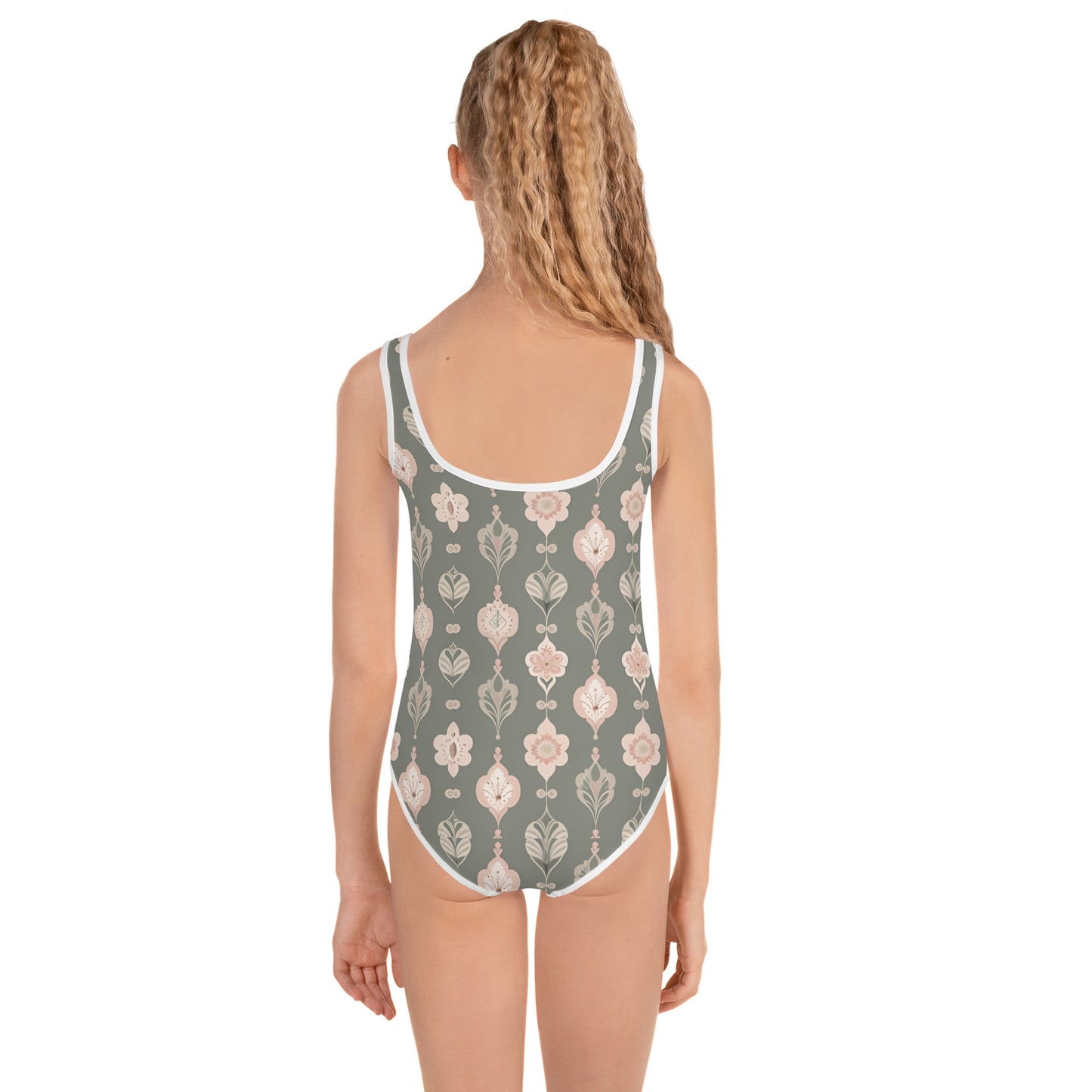 All-Over Print Kids Swimsuit