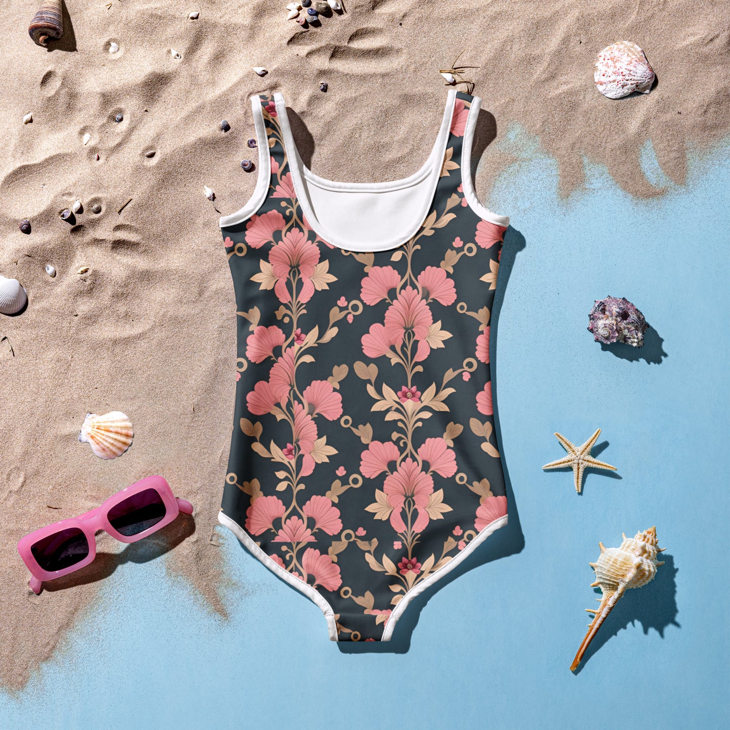 All-Over Print Kids Swimsuit