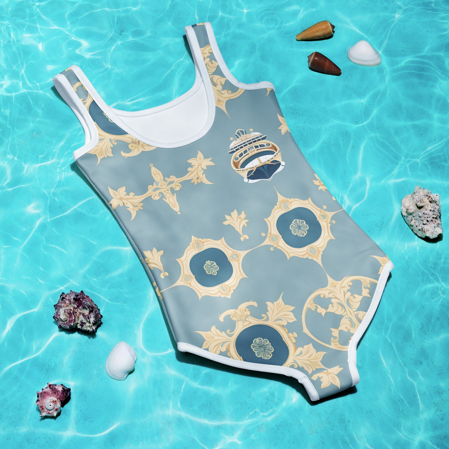 All-Over Print Kids Swimsuit