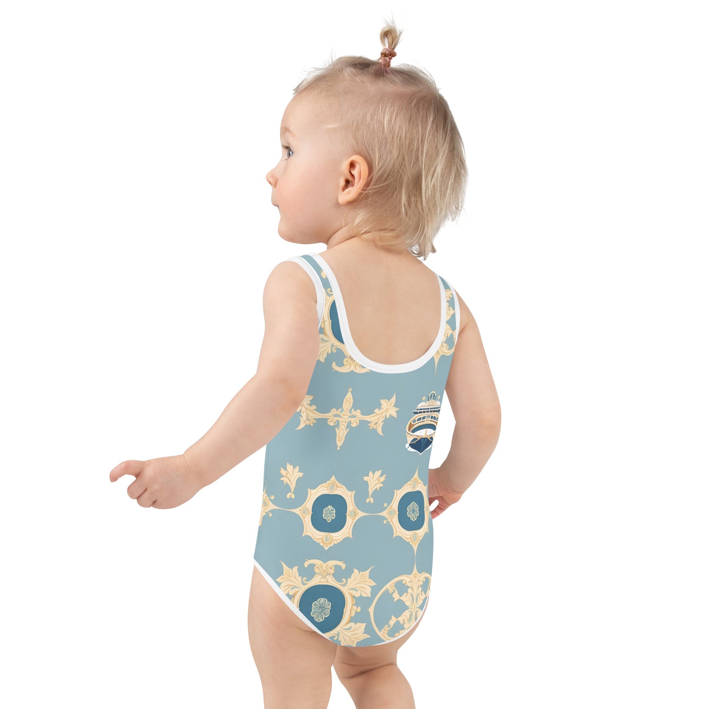 All-Over Print Kids Swimsuit