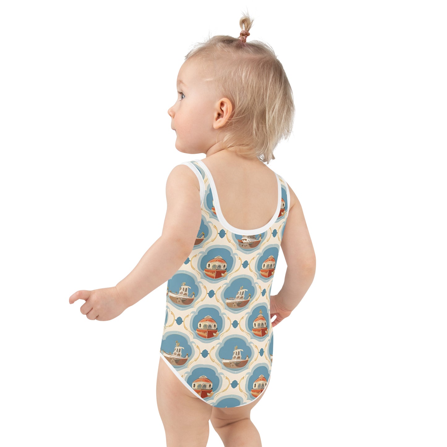 All-Over Print Kids Swimsuit