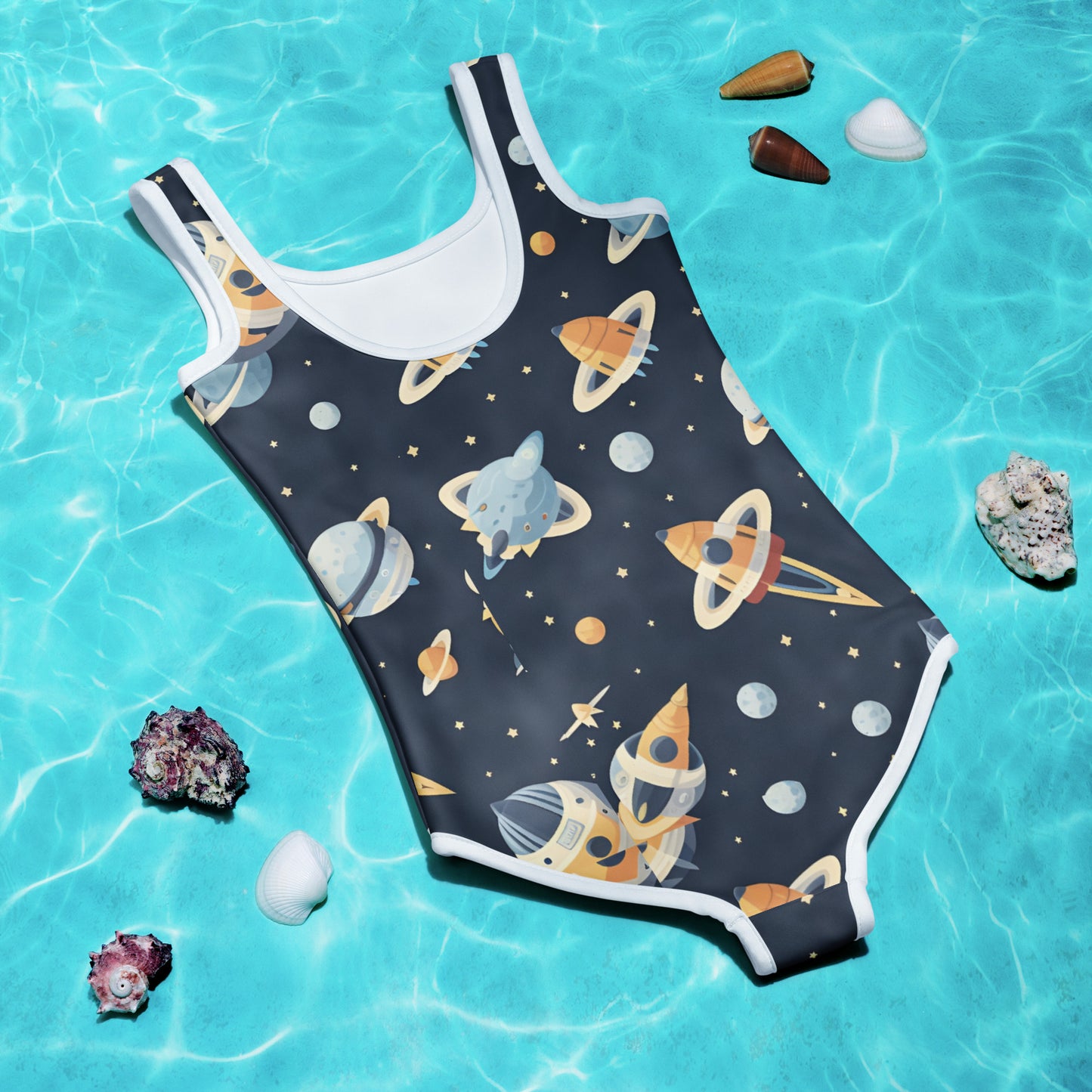 All-Over Print Kids Swimsuit