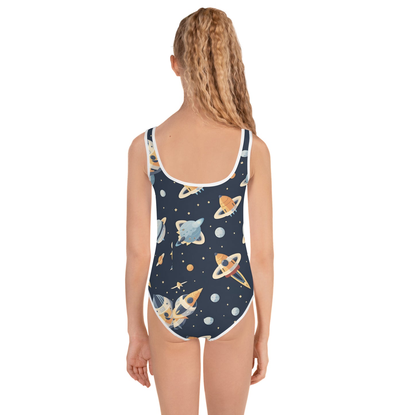 All-Over Print Kids Swimsuit