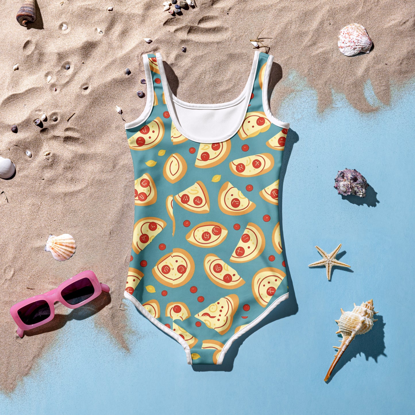 All-Over Print Kids Swimsuit