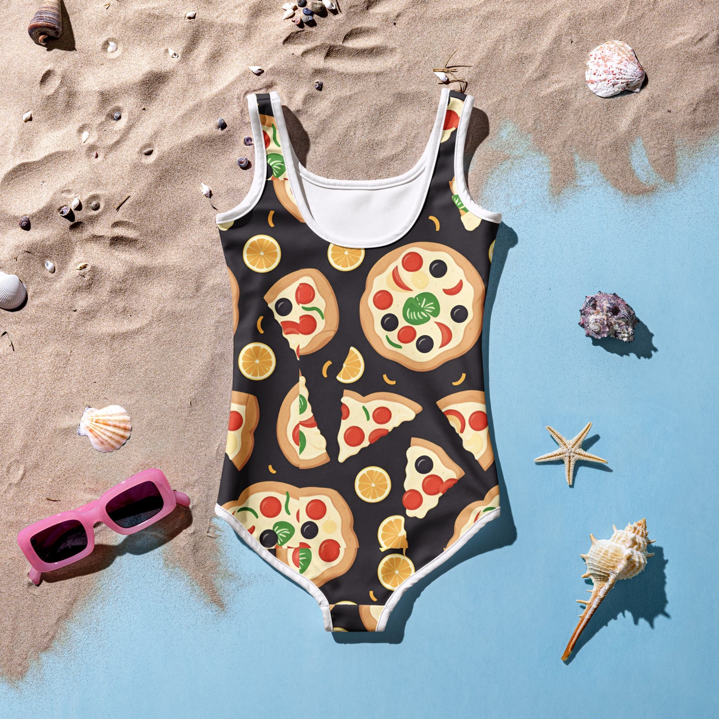 All-Over Print Kids Swimsuit