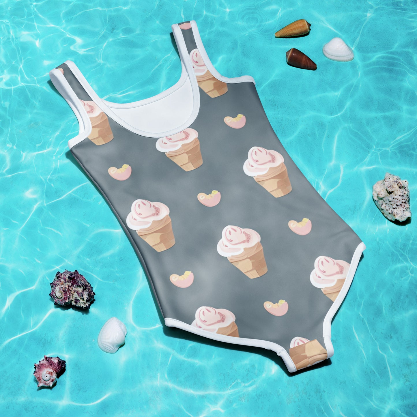 All-Over Print Kids Swimsuit