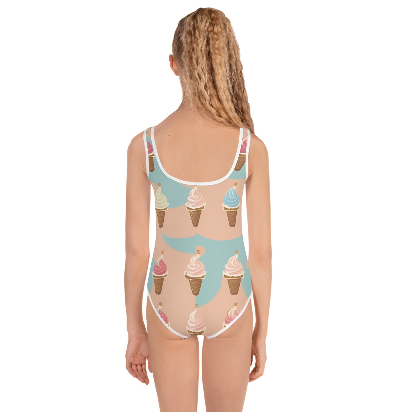 All-Over Print Kids Swimsuit