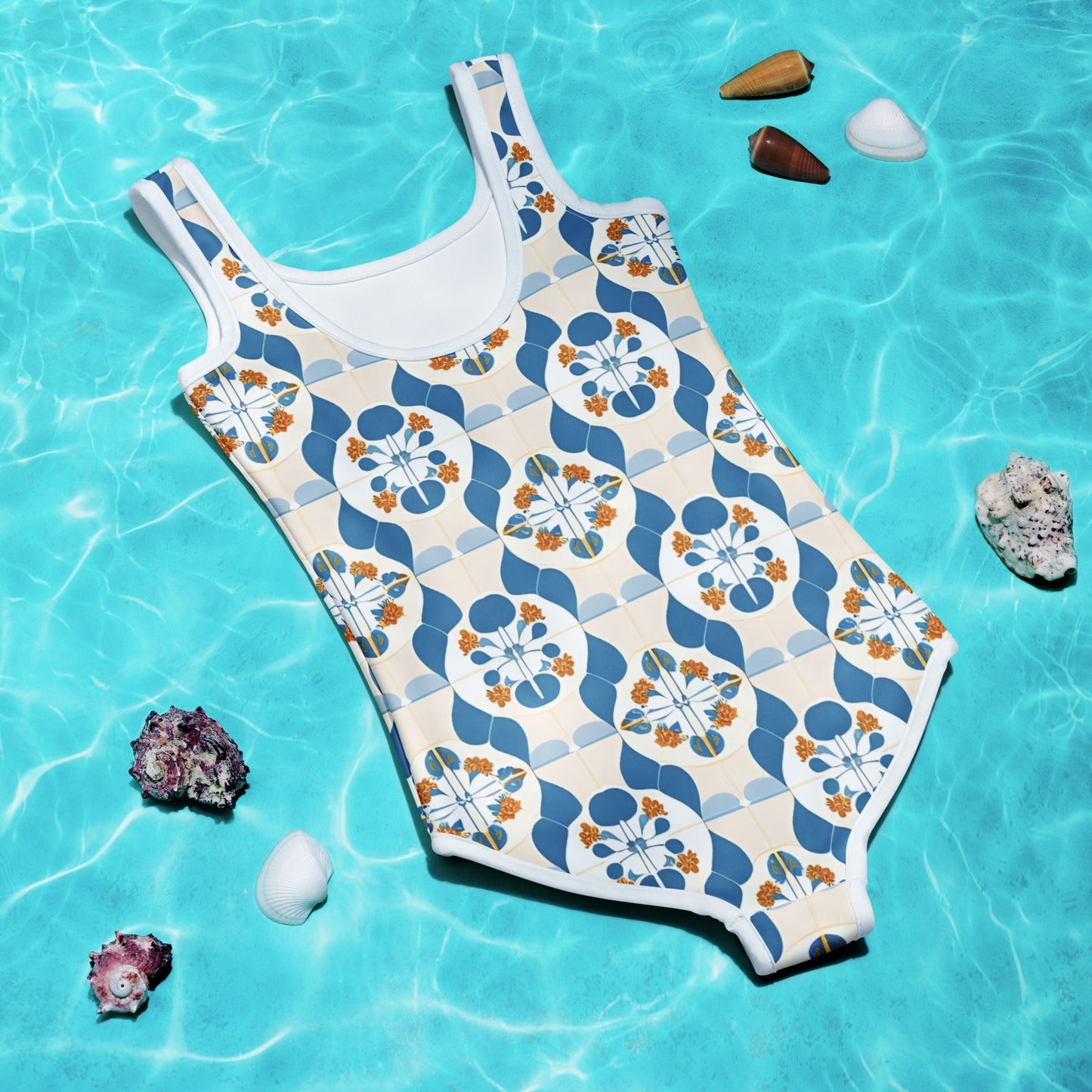 All-Over Print Kids Swimsuit