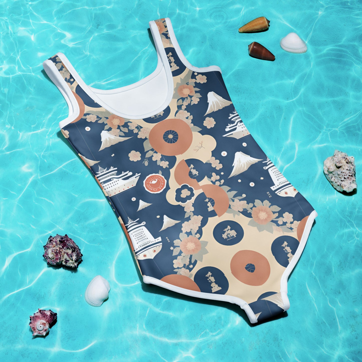 All-Over Print Kids Swimsuit