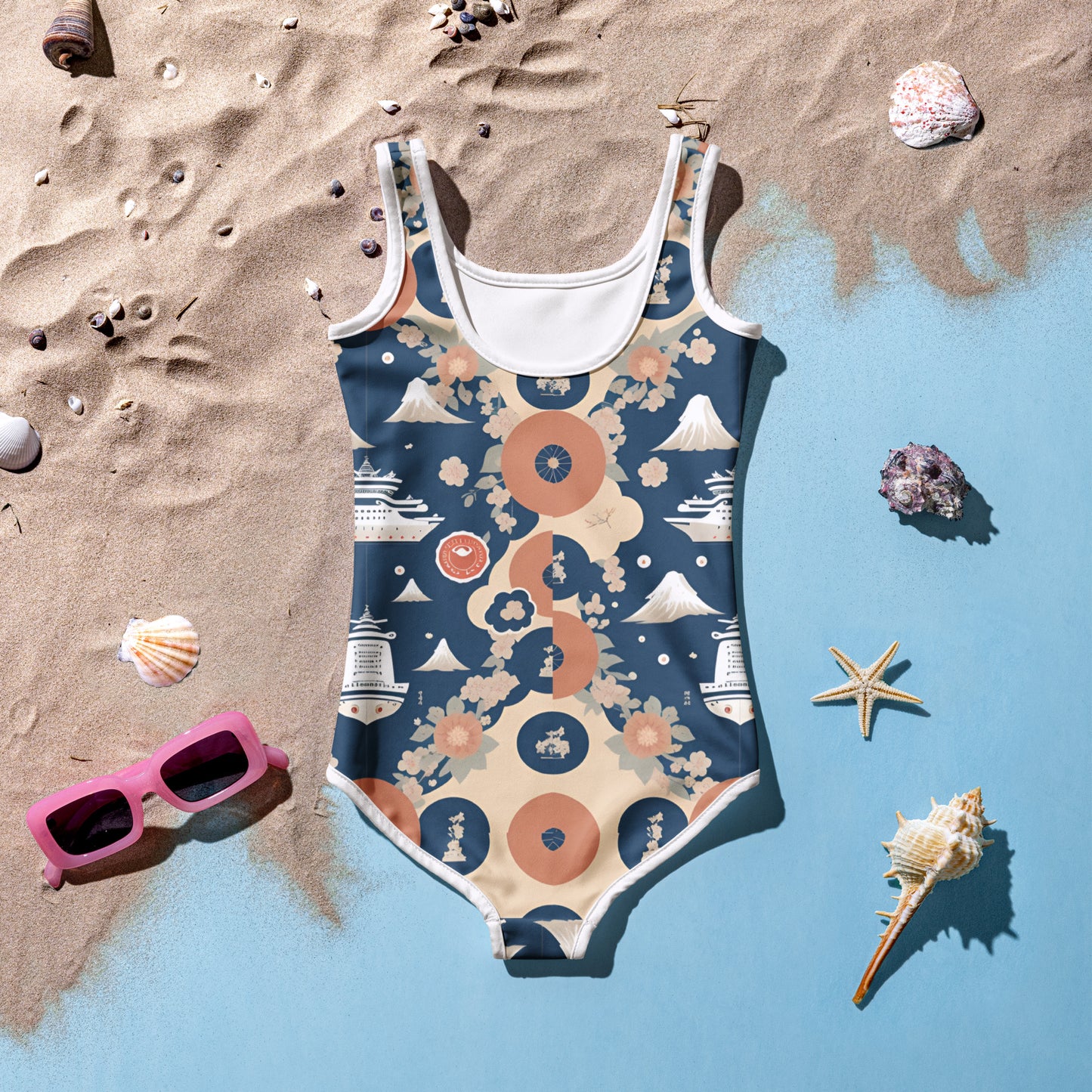 All-Over Print Kids Swimsuit