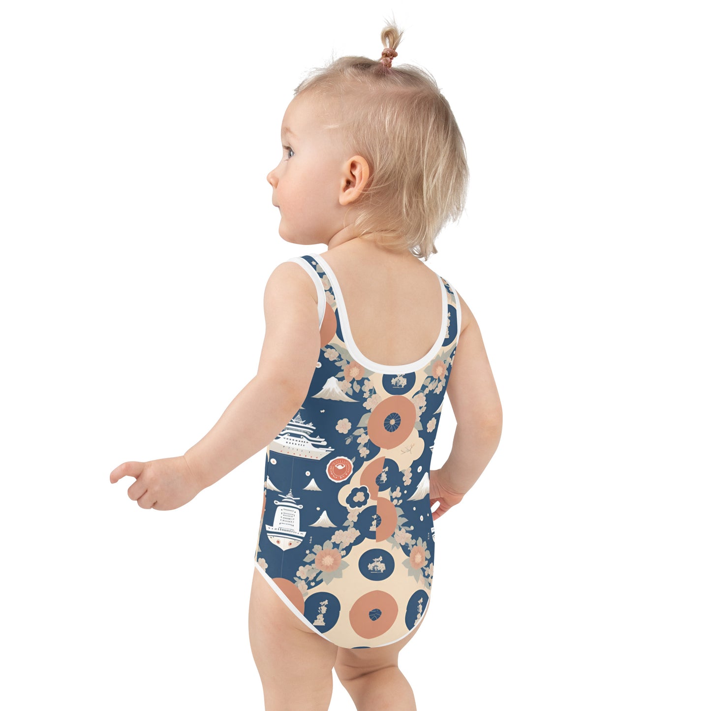 All-Over Print Kids Swimsuit