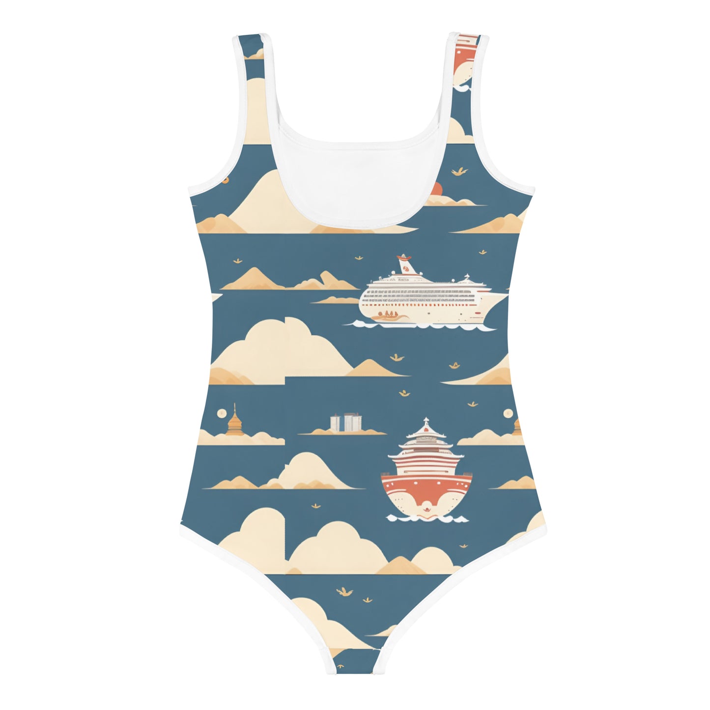 All-Over Print Kids Swimsuit