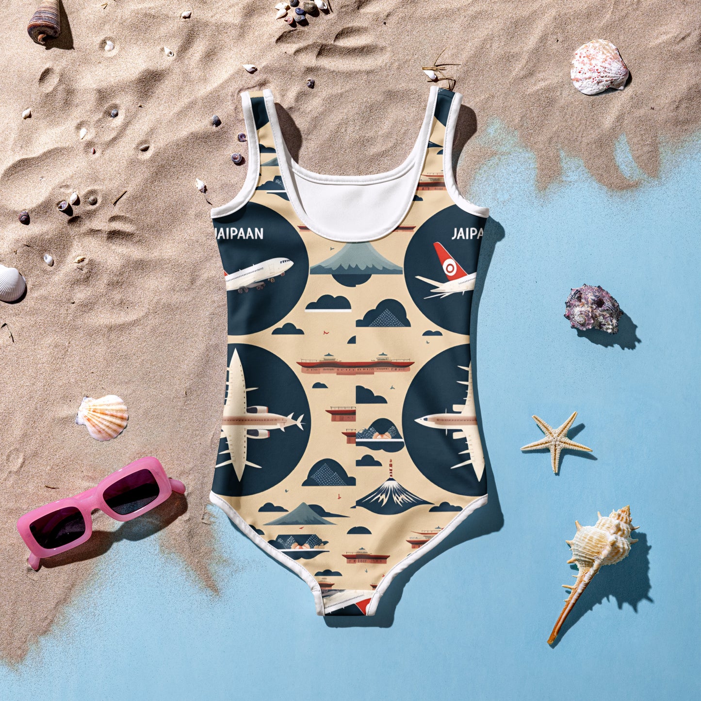 All-Over Print Kids Swimsuit