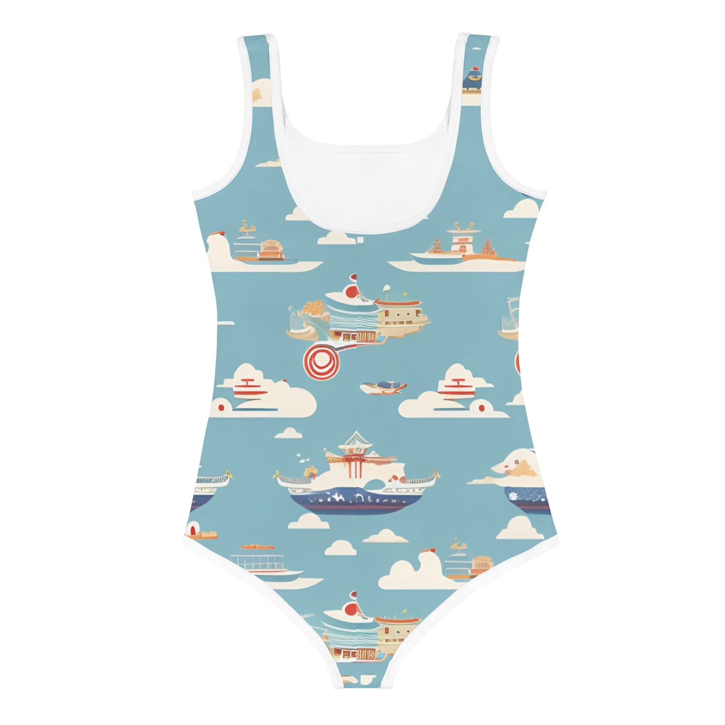 All-Over Print Kids Swimsuit