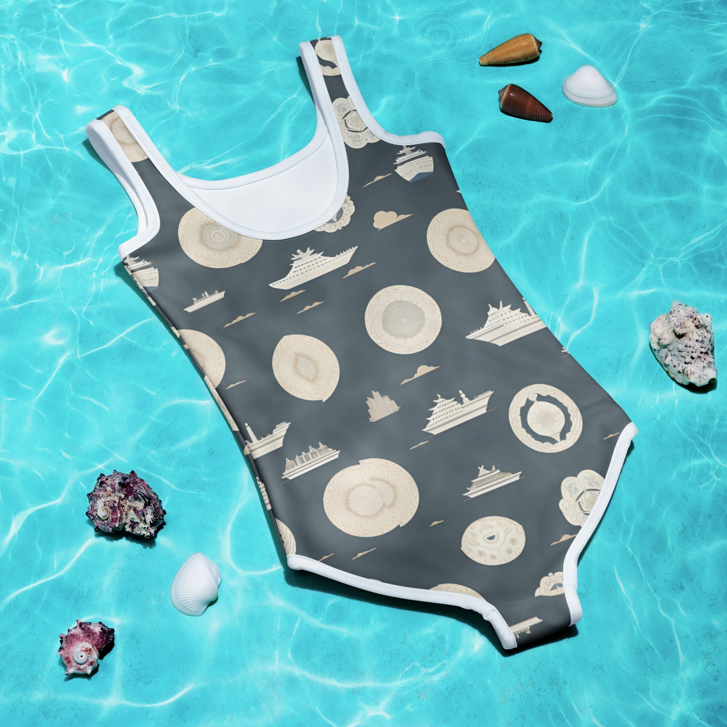 All-Over Print Kids Swimsuit