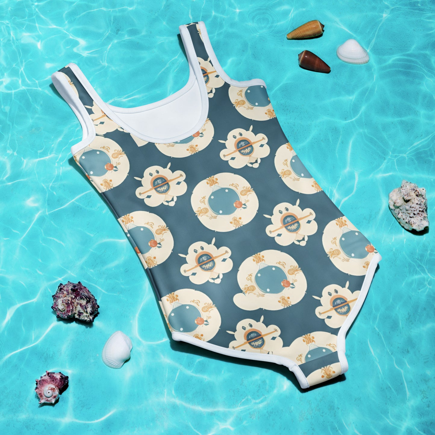 All-Over Print Kids Swimsuit