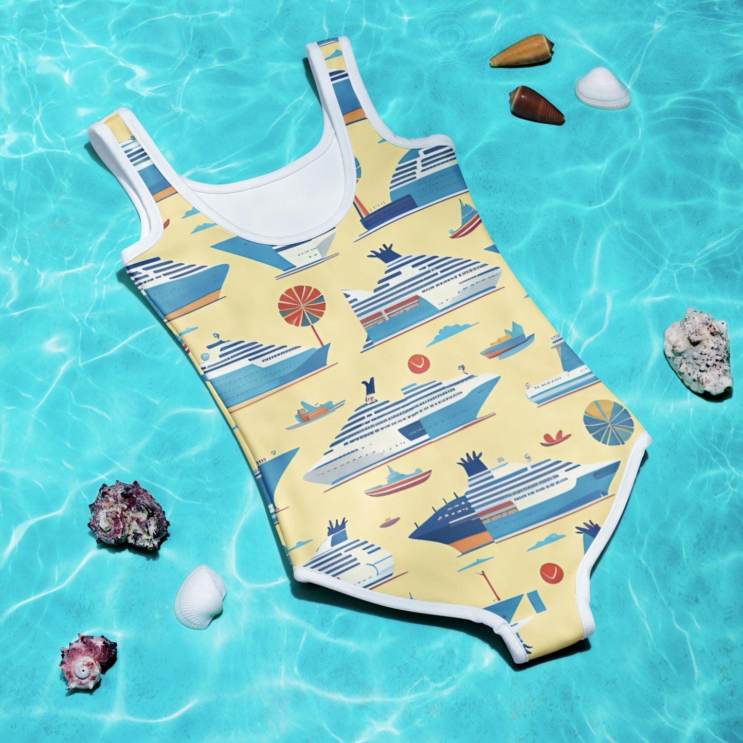 All-Over Print Kids Swimsuit