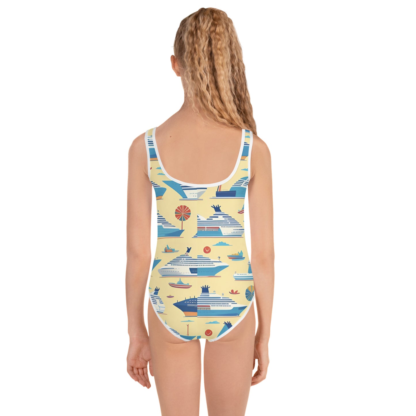 All-Over Print Kids Swimsuit