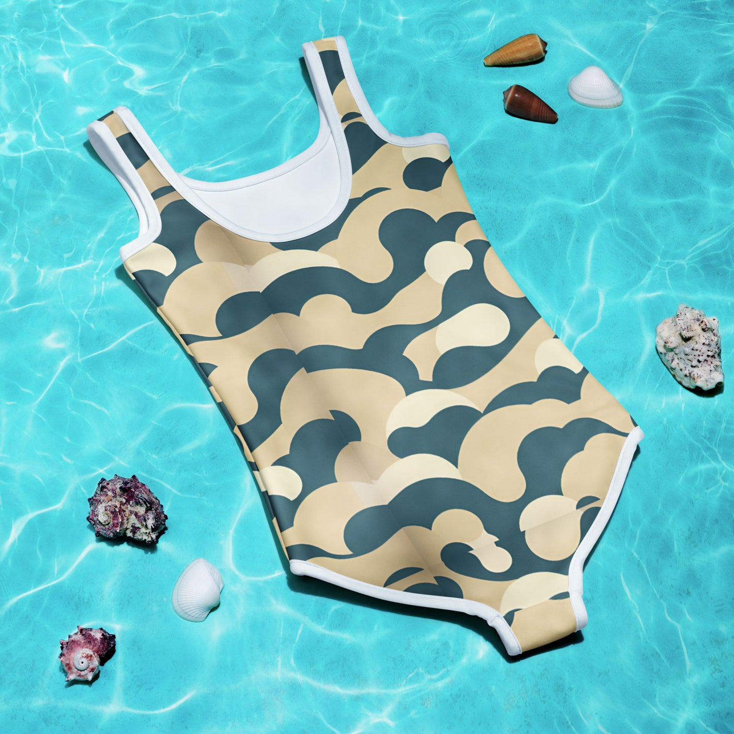 All-Over Print Kids Swimsuit