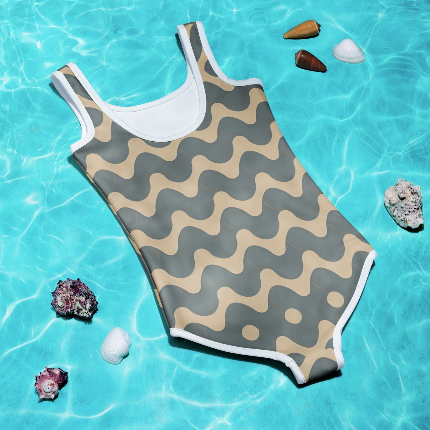 All-Over Print Kids Swimsuit