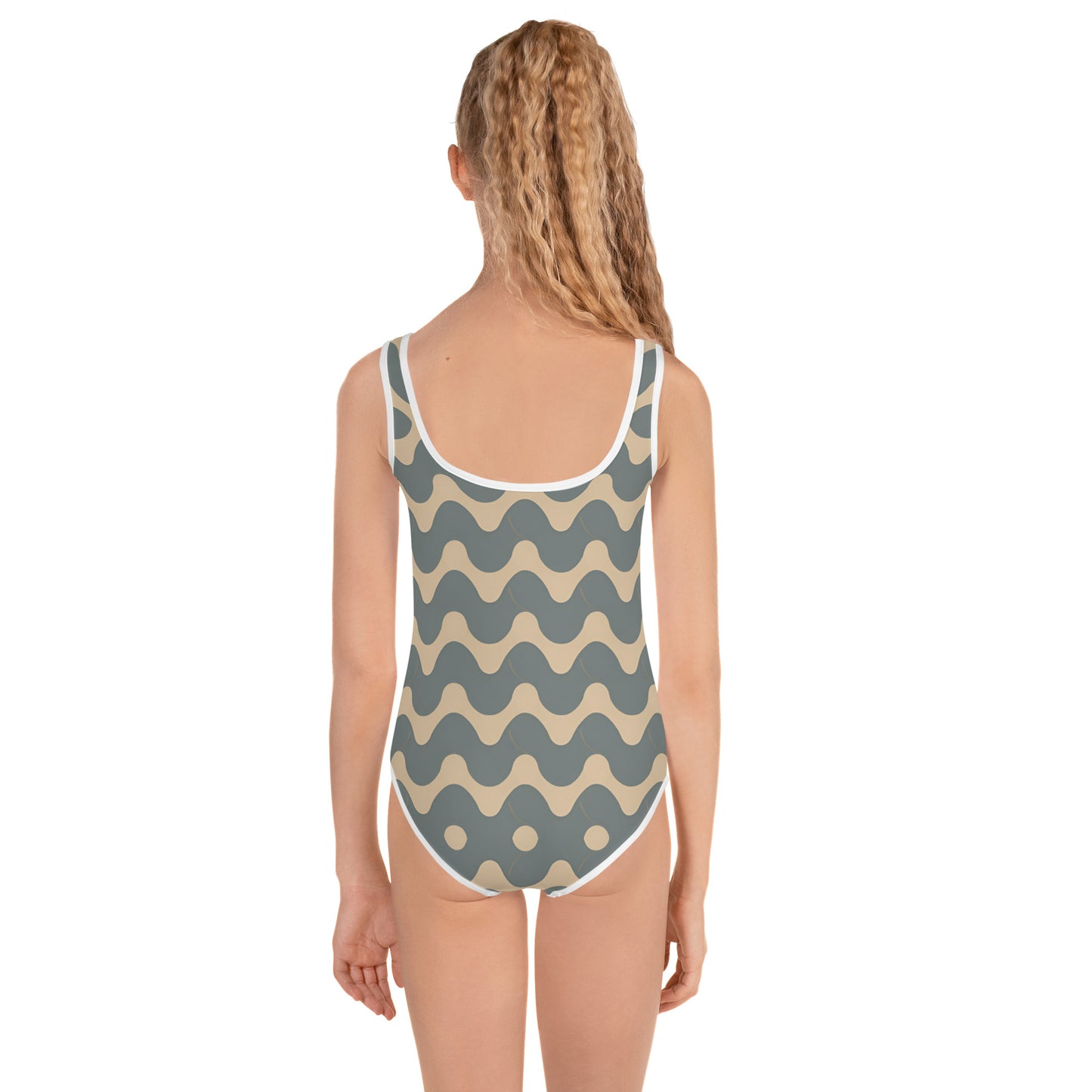 All-Over Print Kids Swimsuit