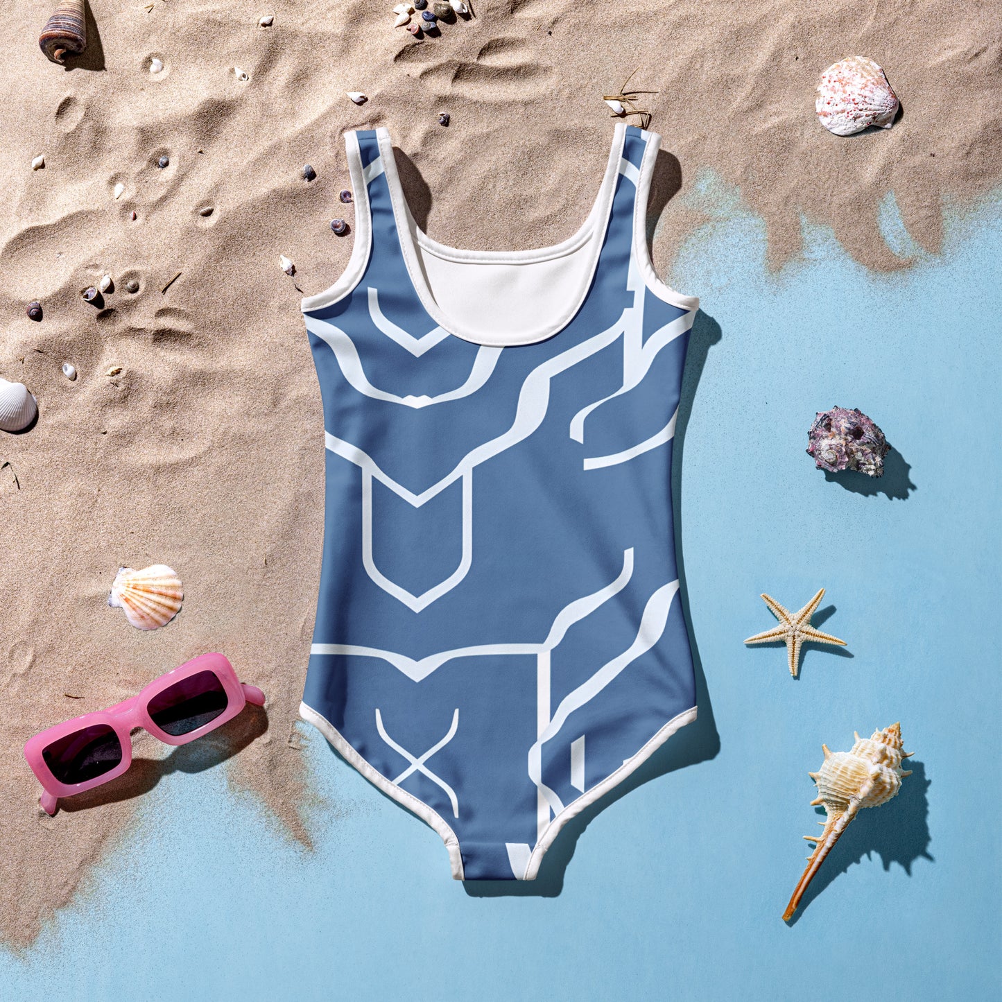 All-Over Print Kids Swimsuit