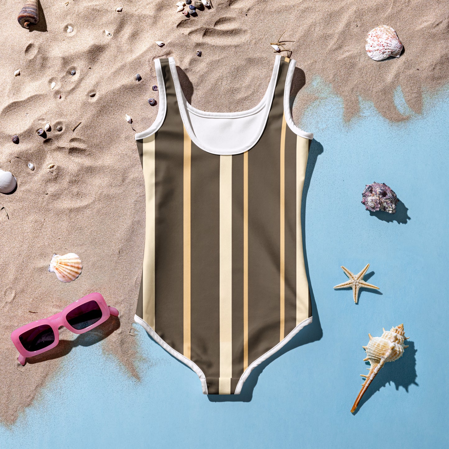 All-Over Print Kids Swimsuit