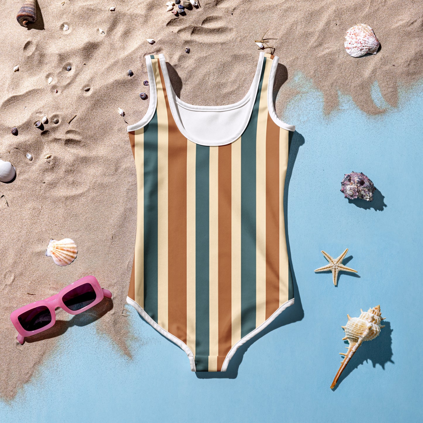 All-Over Print Kids Swimsuit