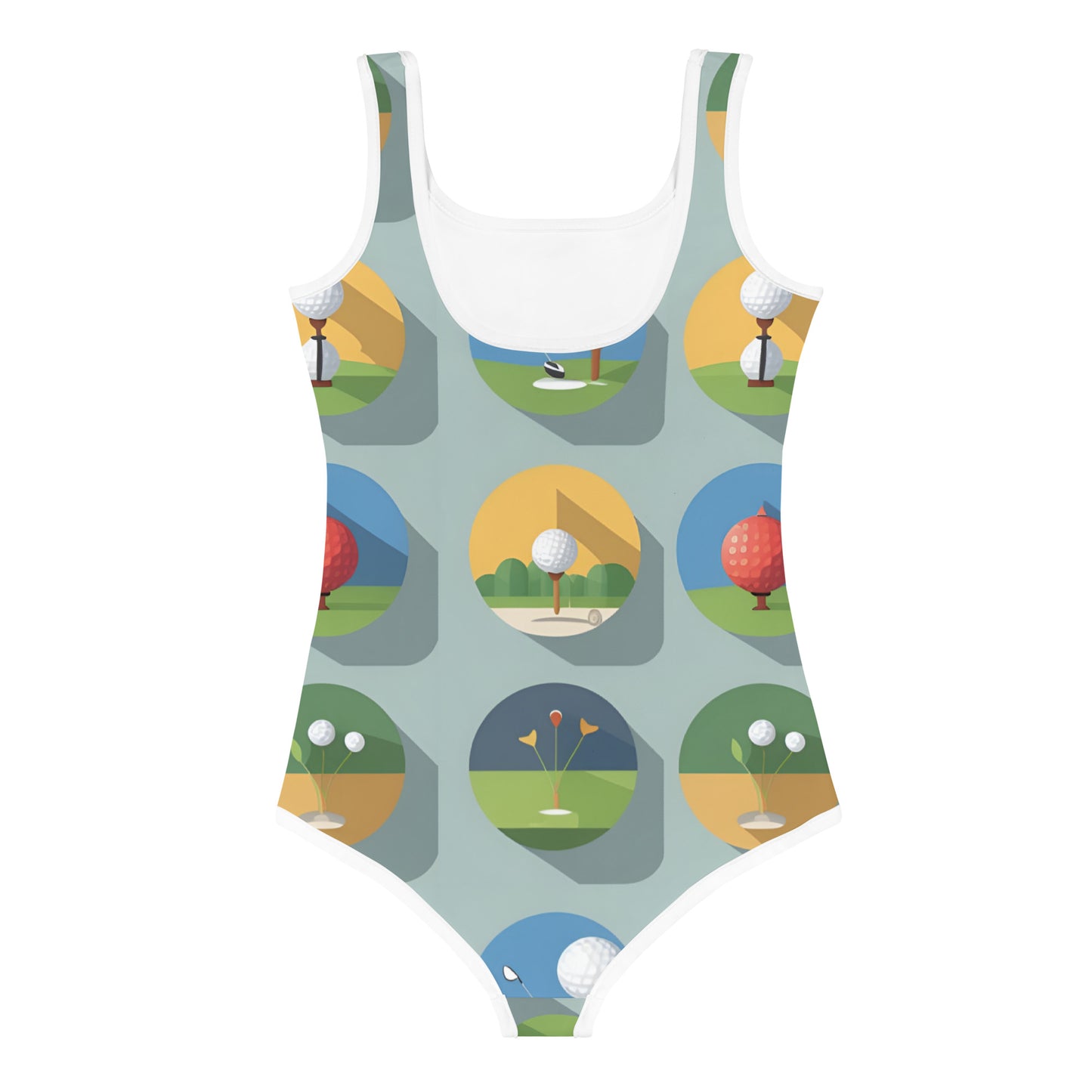 All-Over Print Kids Swimsuit